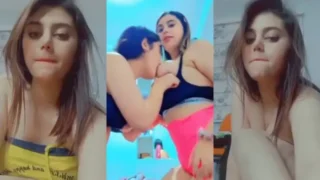 Desi Cute Tow Teen College Girl Having Fun Full Video