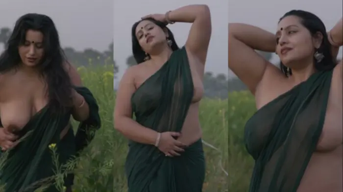 Maya The Doe Eyed Gurl Mams Out in Open Field Hot Video